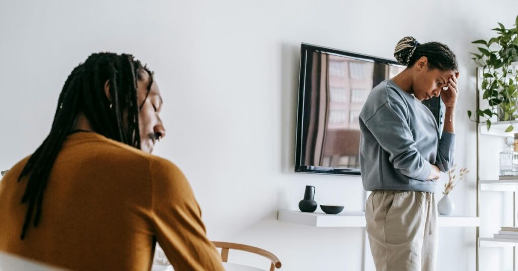 couples shut down after argument